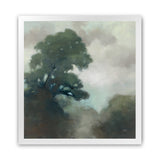 Shop Shape of the Valley (Square) Art Print-Abstract, Green, Square, View All, WA-framed painted poster wall decor artwork