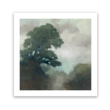 Shop Shape of the Valley (Square) Art Print-Abstract, Green, Square, View All, WA-framed painted poster wall decor artwork