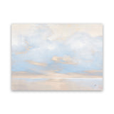 Shop Glint on the Horizon Blue Canvas Art Print-Abstract, Horizontal, Neutrals, Rectangle, View All, WA-framed wall decor artwork