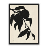 Shop Peach I Canvas Art Print-Black, Botanicals, Portrait, Rectangle, View All, WA-framed wall decor artwork