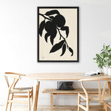 Shop Peach I Canvas Art Print-Black, Botanicals, Portrait, Rectangle, View All, WA-framed wall decor artwork