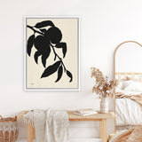 Shop Peach I Canvas Art Print-Black, Botanicals, Portrait, Rectangle, View All, WA-framed wall decor artwork