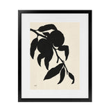 Shop Peach I Art Print-Black, Botanicals, Portrait, Rectangle, View All, WA-framed painted poster wall decor artwork