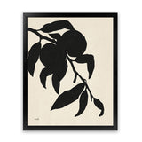 Shop Peach I Art Print-Black, Botanicals, Portrait, Rectangle, View All, WA-framed painted poster wall decor artwork