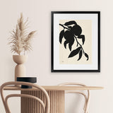 Shop Peach I Art Print-Black, Botanicals, Portrait, Rectangle, View All, WA-framed painted poster wall decor artwork