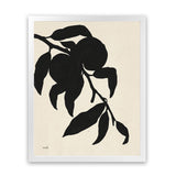 Shop Peach I Art Print-Black, Botanicals, Portrait, Rectangle, View All, WA-framed painted poster wall decor artwork