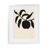 Shop Peach II Art Print-Black, Botanicals, Portrait, Rectangle, View All, WA-framed painted poster wall decor artwork