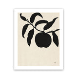 Shop Peach II Art Print-Black, Botanicals, Portrait, Rectangle, View All, WA-framed painted poster wall decor artwork