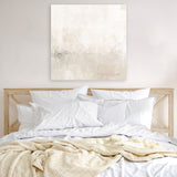 Shop Light Gray Morning Light (Square) Canvas Art Print-Abstract, Neutrals, Square, View All, WA-framed wall decor artwork