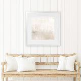 Shop Light Gray Morning Light (Square) Art Print-Abstract, Neutrals, Square, View All, WA-framed painted poster wall decor artwork