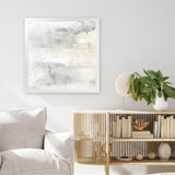 Shop Toned Texture III (Square) Art Print-Abstract, Neutrals, Square, View All, WA-framed painted poster wall decor artwork