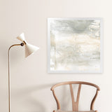 Shop Toned Texture IV (Square) Art Print-Abstract, Neutrals, Square, View All, WA-framed painted poster wall decor artwork