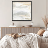 Shop Toned Texture V (Square) Canvas Art Print-Abstract, Neutrals, Square, View All, WA-framed wall decor artwork