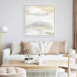 Shop Toned Texture V (Square) Canvas Art Print-Abstract, Neutrals, Square, View All, WA-framed wall decor artwork