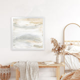 Shop Toned Texture V (Square) Art Print-Abstract, Neutrals, Square, View All, WA-framed painted poster wall decor artwork