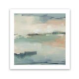 Shop Calm Waters (Square) Art Print-Abstract, Green, Square, View All, WA-framed painted poster wall decor artwork