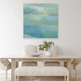 Shop Fog and Dew (Square) Canvas Art Print-Abstract, Blue, Square, View All, WA-framed wall decor artwork