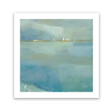 Shop Fog and Dew (Square) Art Print-Abstract, Blue, Square, View All, WA-framed painted poster wall decor artwork