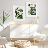 Shop Tropical Study IV Crop Art Print-Botanicals, Green, Portrait, Rectangle, View All, WA-framed painted poster wall decor artwork