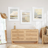 Shop Dream of Clouds Art Print-Abstract, Grey, Portrait, Rectangle, View All, WA, Yellow-framed painted poster wall decor artwork