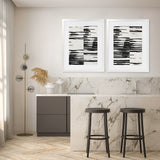 Shop Wonderful Life II Art Print-Abstract, Black, PC, Portrait, Rectangle, View All-framed painted poster wall decor artwork