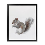 Shop Baby Squirrel Art Print-Animals, Baby Nursery, Grey, Portrait, View All-framed painted poster wall decor artwork