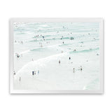 Shop Byron Swimmers Photo Art Print-Boho, Coastal, Landscape, Neutrals, People, Photography, Tropical, View All-framed poster wall decor artwork