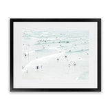 Shop Byron Swimmers Photo Art Print-Boho, Coastal, Landscape, Neutrals, People, Photography, Tropical, View All-framed poster wall decor artwork