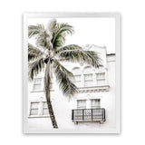 Shop California Casa Photo Art Print-Boho, Coastal, Green, Photography, Portrait, Tropical, View All, White-framed poster wall decor artwork