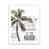 Shop California Casa Photo Art Print-Boho, Coastal, Green, Photography, Portrait, Tropical, View All, White-framed poster wall decor artwork