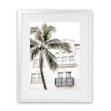 Shop California Casa Photo Art Print-Boho, Coastal, Green, Photography, Portrait, Tropical, View All, White-framed poster wall decor artwork