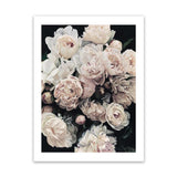 Shop Dark Blooms I Art Print-Black, Botanicals, Florals, Hamptons, Neutrals, Portrait, View All-framed painted poster wall decor artwork