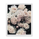 Shop Dark Blooms I Art Print-Black, Botanicals, Florals, Hamptons, Neutrals, Portrait, View All-framed painted poster wall decor artwork