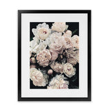 Shop Dark Blooms I Art Print-Black, Botanicals, Florals, Hamptons, Neutrals, Portrait, View All-framed painted poster wall decor artwork