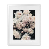 Shop Dark Blooms I Art Print-Black, Botanicals, Florals, Hamptons, Neutrals, Portrait, View All-framed painted poster wall decor artwork