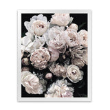 Shop Dark Blooms II Art Print-Black, Botanicals, Florals, Hamptons, Neutrals, Portrait, View All-framed painted poster wall decor artwork