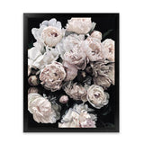 Shop Dark Blooms II Art Print-Black, Botanicals, Florals, Hamptons, Neutrals, Portrait, View All-framed painted poster wall decor artwork