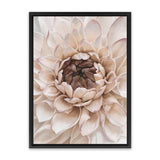 Shop Divine Dahlia IV Canvas Art Print-Botanicals, Florals, Hamptons, Neutrals, Portrait, View All-framed wall decor artwork