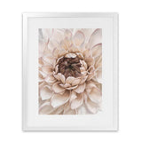 Shop Divine Dahlia IV Art Print-Botanicals, Florals, Hamptons, Neutrals, Portrait, View All-framed painted poster wall decor artwork