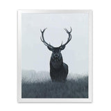 Shop Elk Art Print-Animals, Black, Grey, Hamptons, Portrait, Scandinavian, View All-framed painted poster wall decor artwork