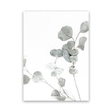 Shop Eucalyptus I Photo Canvas Art Print-Botanicals, Florals, Green, Photography, Photography Canvas Prints, Portrait, View All, White-framed wall decor artwork