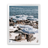 Shop Fontelina Views Photo Art Print-Amalfi Coast Italy, Blue, Coastal, Photography, Portrait, View All-framed poster wall decor artwork