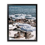 Shop Fontelina Views Photo Art Print-Amalfi Coast Italy, Blue, Coastal, Photography, Portrait, View All-framed poster wall decor artwork