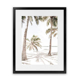 Shop Island Hammock II Photo Art Print-Boho, Coastal, Green, Photography, Portrait, Rectangle, Tropical, View All, White-framed poster wall decor artwork