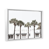 Shop Miami II Photo Canvas Art Print-Boho, Coastal, Green, Hamptons, Landscape, Photography, Photography Canvas Prints, Tropical, View All, White-framed wall decor artwork
