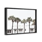 Shop Miami II Photo Canvas Art Print-Boho, Coastal, Green, Hamptons, Landscape, Photography, Photography Canvas Prints, Tropical, View All, White-framed wall decor artwork