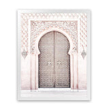 Shop Moroccan Door II Photo Art Print-Boho, Moroccan Days, Neutrals, Photography, Pink, Portrait, View All-framed poster wall decor artwork