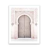 Shop Moroccan Door II Photo Art Print-Boho, Moroccan Days, Neutrals, Photography, Pink, Portrait, View All-framed poster wall decor artwork