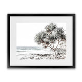 Shop Noosa I Photo Art Print-Boho, Coastal, Green, Landscape, Photography, Tropical, View All, White-framed poster wall decor artwork