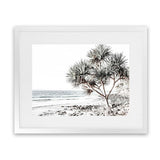 Shop Noosa I Photo Art Print-Boho, Coastal, Green, Landscape, Photography, Tropical, View All, White-framed poster wall decor artwork